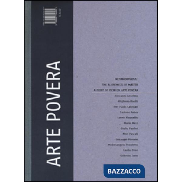 Arte povera. Ediz. a colori