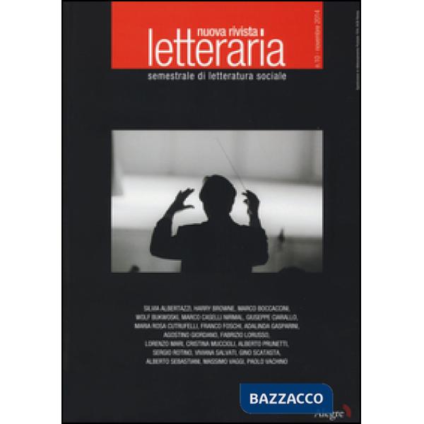 Nuova rivista letteraria (2014). Vol. 10