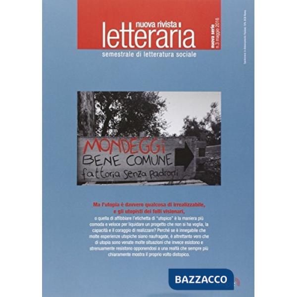 Nuova rivista letteraria. Vol. 3