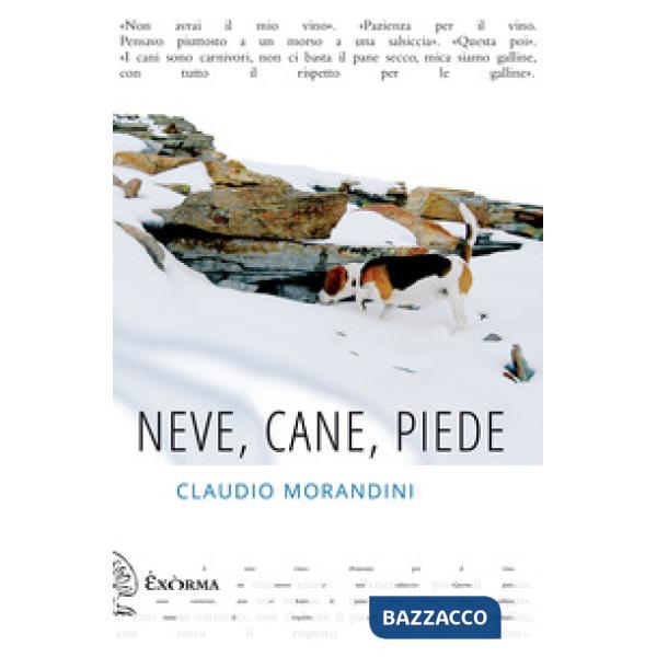 Neve, cane, piede