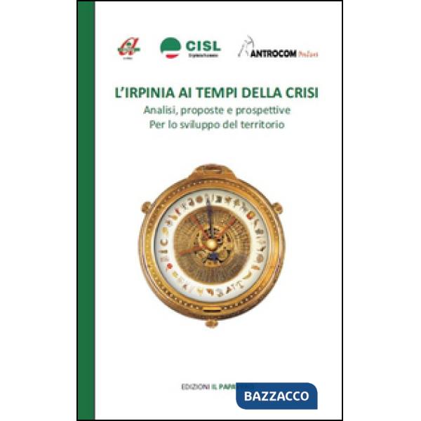 Irpinia ai tempi della crisi. Analisi, proposte e prospettive per lo sviluppo de