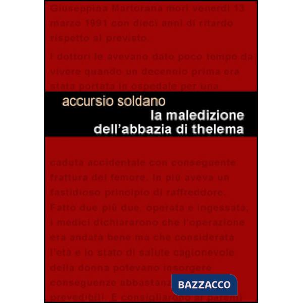 Maledizione dell'abbazia di Thelema (La)