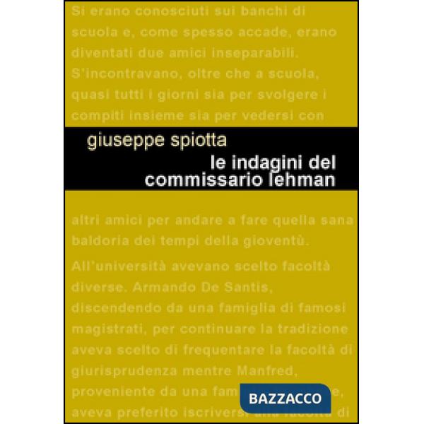 Indagini del commissario Lehman (Le)