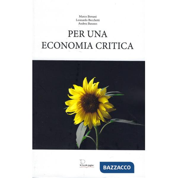 Per una economia critica