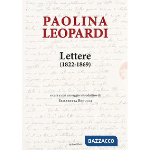 Lettere 1822-1869