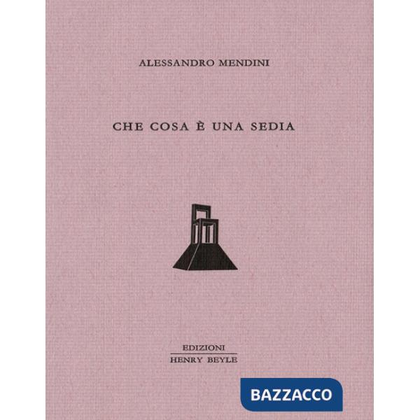 Che cosa è una sedia