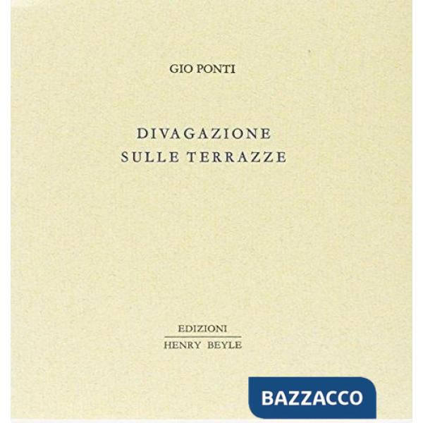 Divagazione sulle terrazze