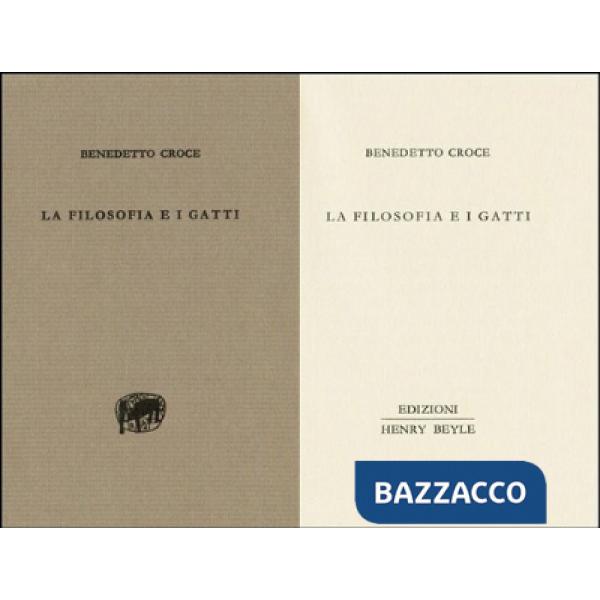 Filosofia e i gatti (La)