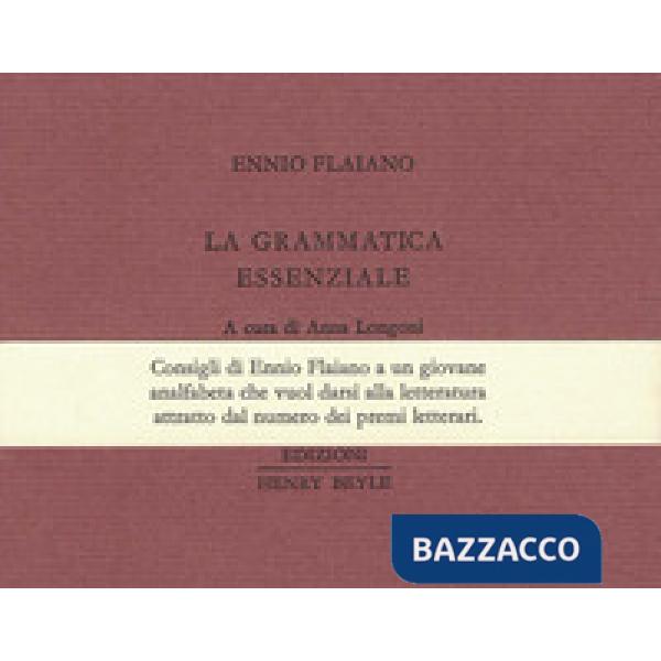 Grammatica essenziale (La)