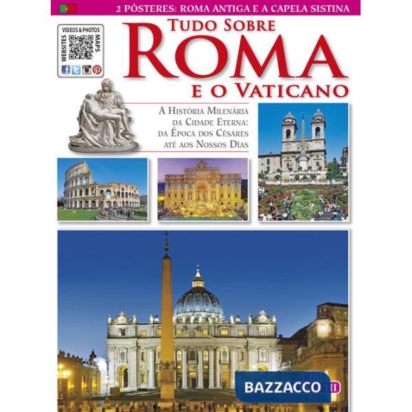 Tutta Roma e il Vaticano. Ediz. portoghese