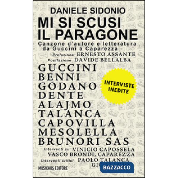 Mi si scusi il paragone. Canzone d'autore e letteratura da Guccini a Caparezza