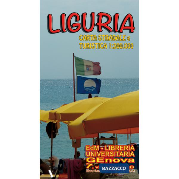 Liguria carta stradale 1:200.000