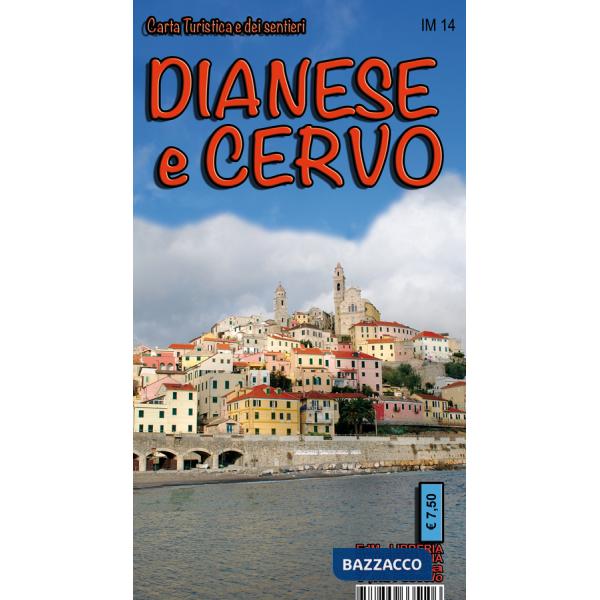 Dianese e Cervo. Carta turistica e dei sentieri 1:25.000. San Lorenzo al Mare, Porto Maurizio, Oneglia, Diano Ligure, Cervo, And