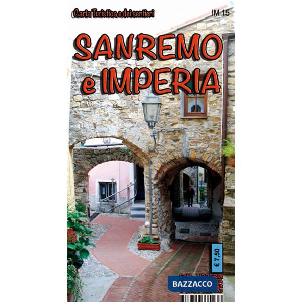 Sanremo e Imperia. Carta dei sentieri 1:25.000. Ediz. multilingue