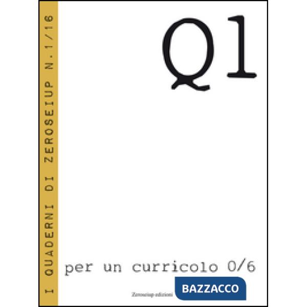 Per un curricolo 0/6