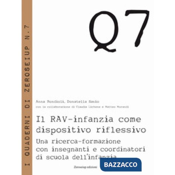 RAV-infanzia come dispositivo riflessivo. Una ricerca-formazione con insegnanti 