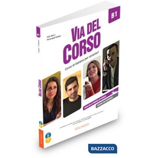 VIA DEL CORSO B1 LIBRO DEL PROFESSORE + CD AUDIO (2) + DVD VIDEO