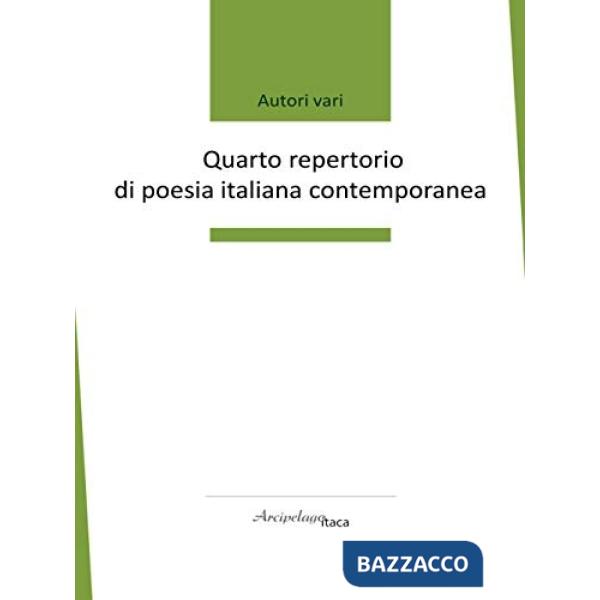 Quarto repertorio di poesia italiana contemporanea