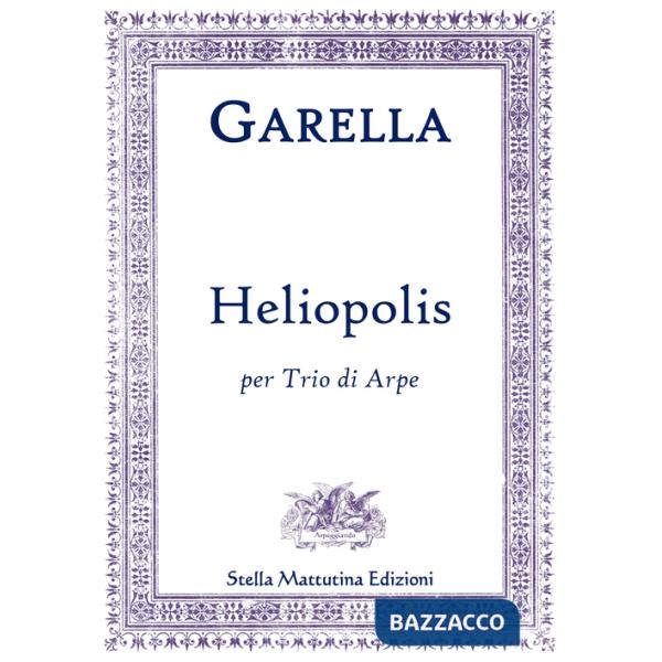 Heliopolis. Per trio di arpe (spartito)