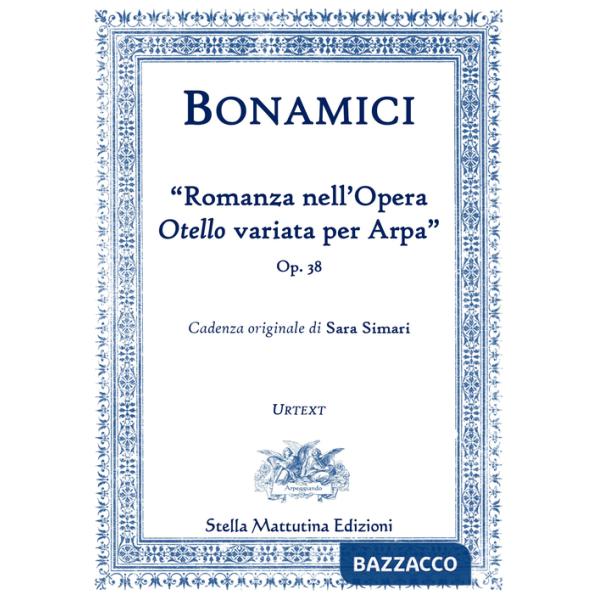 Romanza dell'Otello variata per Arpa (spartito)