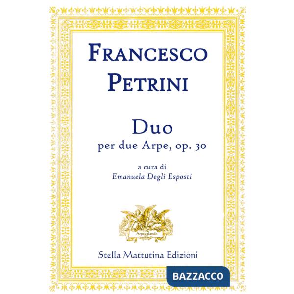 Duo per due arpe, op. 30. Per arpa. Partitura