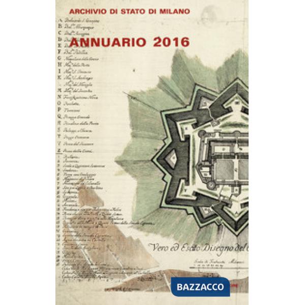 Annuario dell'archivio di Stato di Milano (2016)