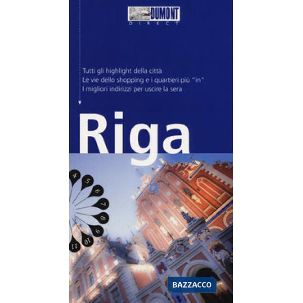Riga. Con Carta geografica ripiegata