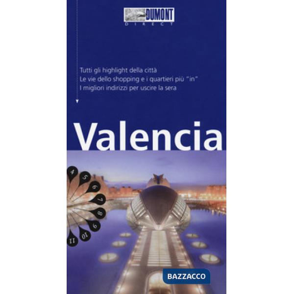 Valencia. Con mappa. Con Carta geografica ripiegata