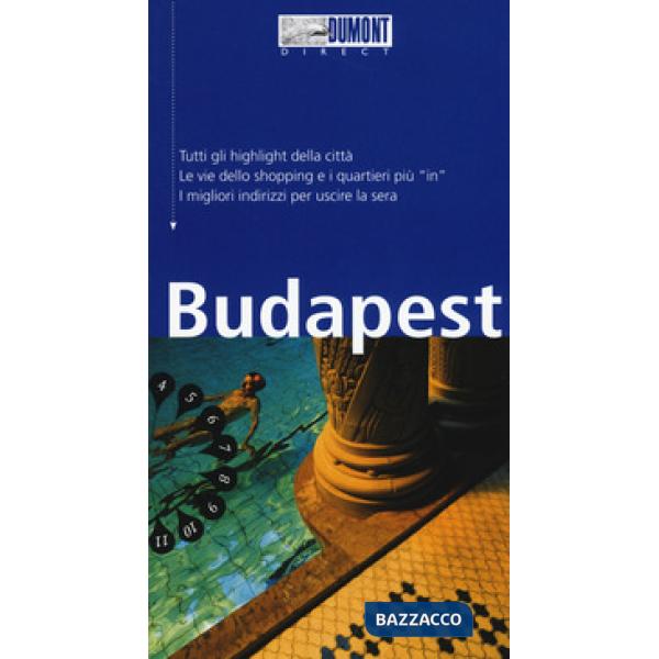 Budapest. Con mappa. Con Carta geografica ripiegata