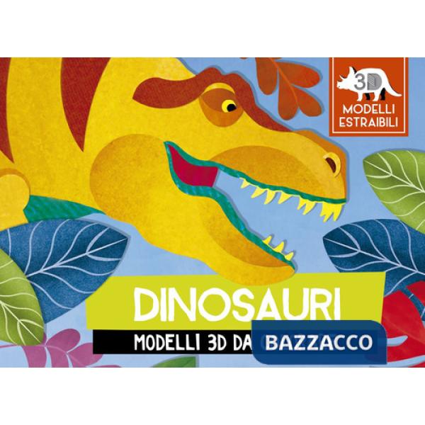 Dinosauri. Modelli 3D da colorare. Ediz. a colori