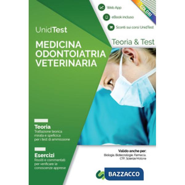 UnidTest. Medicina odontoiatria veterinaria. Teoria. Esercizi. Con app. Con e-book