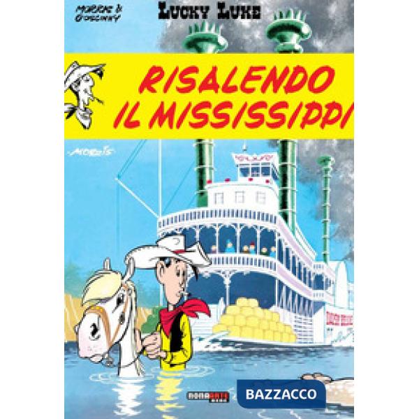 Risalendo il Mississippi. Lucky Luke