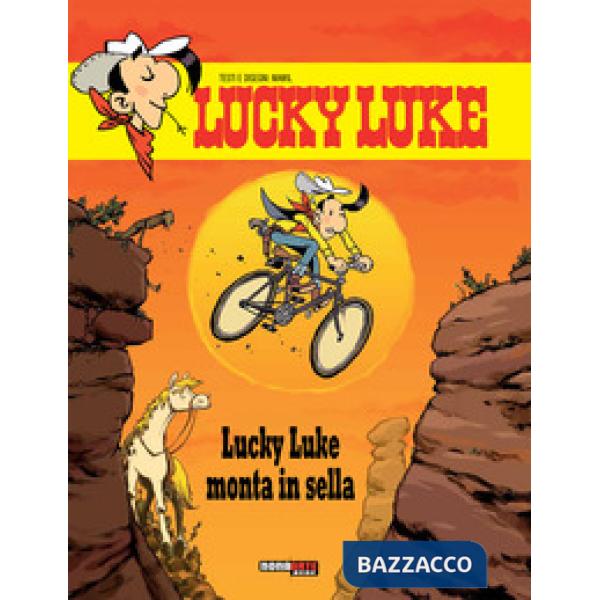 Lucky Luke monta in sella