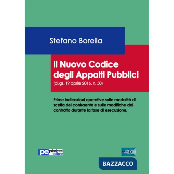 Nuovo codice degli appalti pubblici (Il)