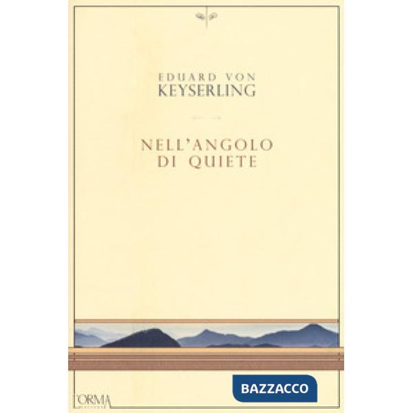 Nell'angolo di quiete