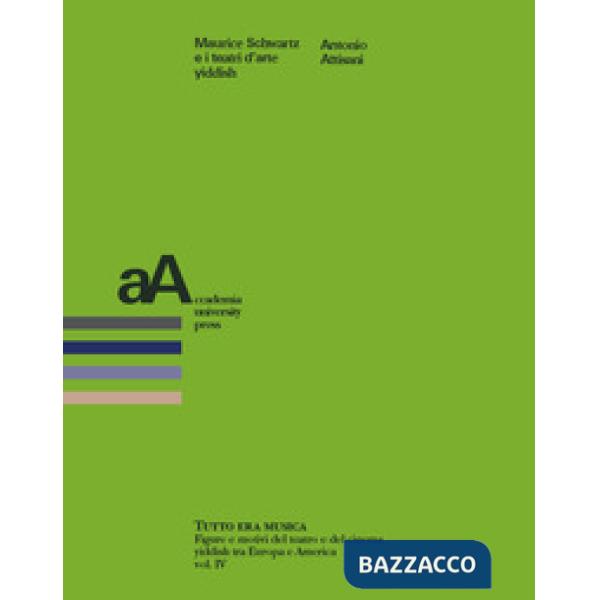 Maurice Schwartz e i teatri d'arte yiddish