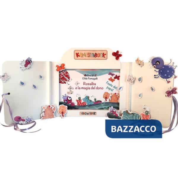 Festa del papà! Rosalba e la magia del dono. Testo in simboli. Kamishibai. Ediz. illustrata. Con audiolibro