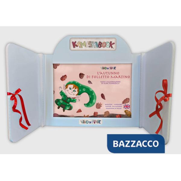 Autunno di folletto Martino. Con kamishibai. Ediz. italiana e inglese. Con audiolibro (L')