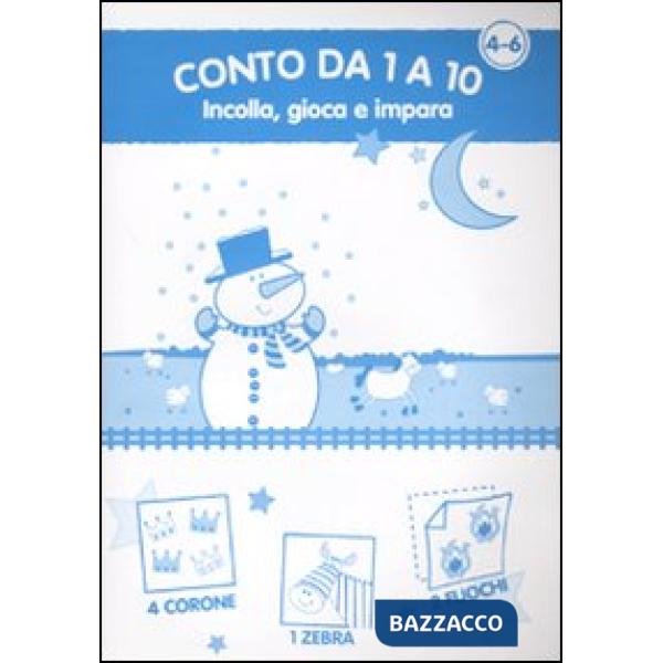 Conto da 1 a 10. Con adesivi