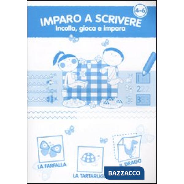 Imparo a scrivere. Con adesivi