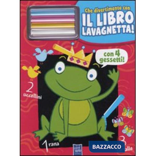 Re ranocchio. Che divertimento con il libro lavagnetta. Con gadget (Il)