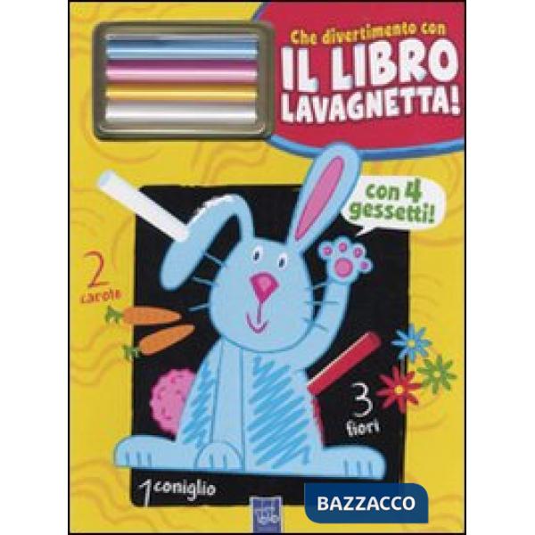 Coniglio Gildo. Che divertimento con il libro lavagnetta! Con gadget (Il)