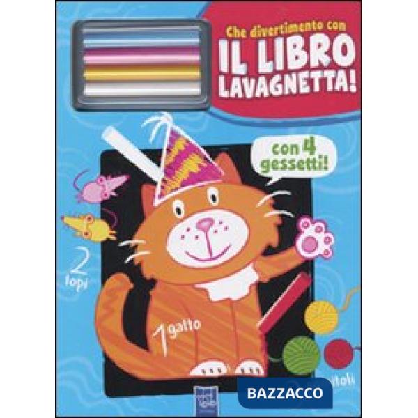 Gatto Birba. Che divertimento con il libro lavagnetta. Con gadget (Il)