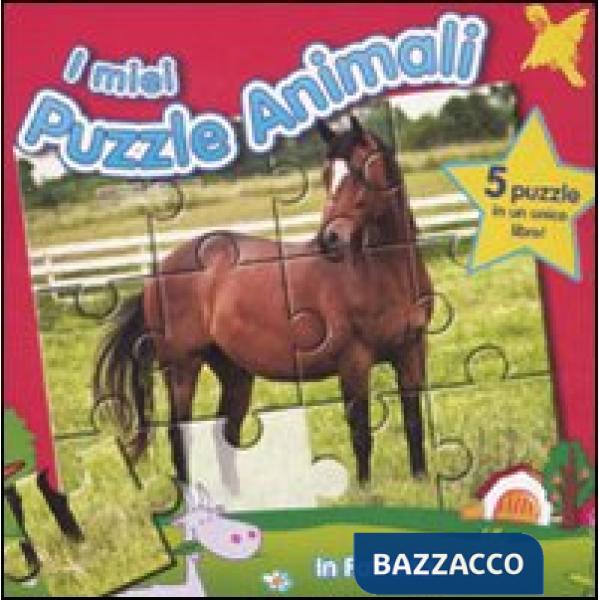 In fattoria. I miei puzzle animali. Libro puzzle