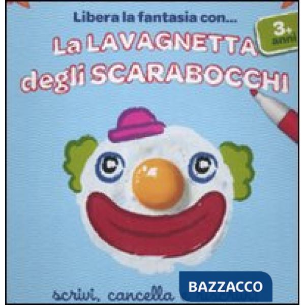Lavagnetta degli scarabocchi. Clown. Ediz. illustrata. Con gadget (La)