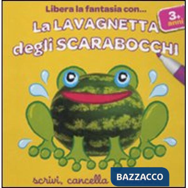 Lavagnetta degli scarabocchi. Rana. Ediz. illustrata. Con gadget (La)