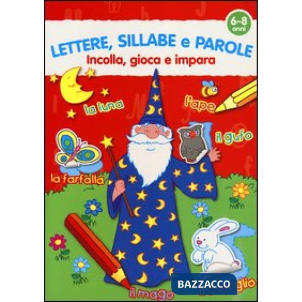 Lettere, sillabe e parole. Con adesivi