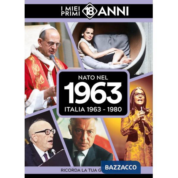 Nato nel 1963. Italia 1963-1980. I miei primi 18 anni