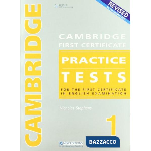 CAMBRIDGE FCE PR.TESTS 1 TEACH