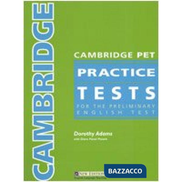 CAMBRIDGE PET PR. TESTS STUDEN